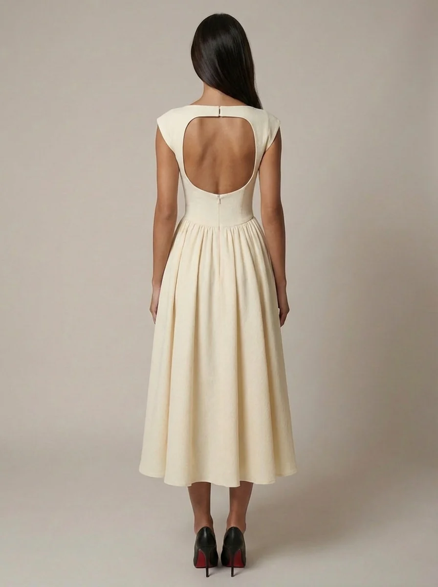 Alena Midi Dress - Image 3