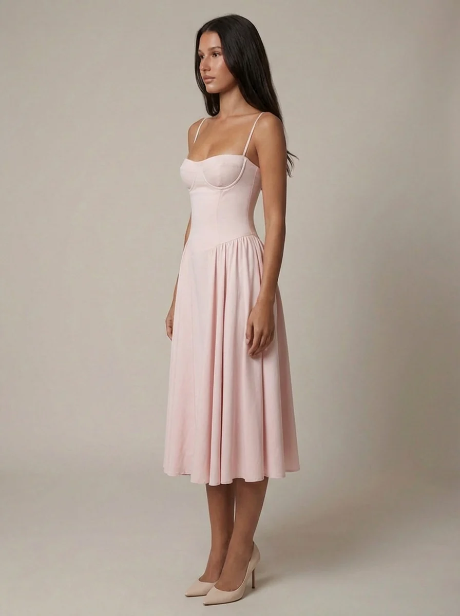 Samaria Midi Dress - Image 3